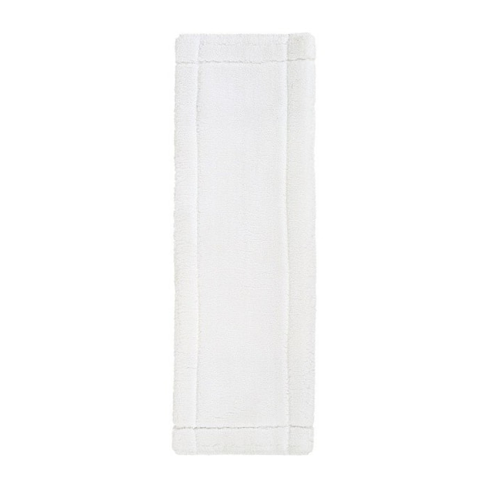 Mop de rechange à  clipser 17x47cm microfibre Blanc MSV