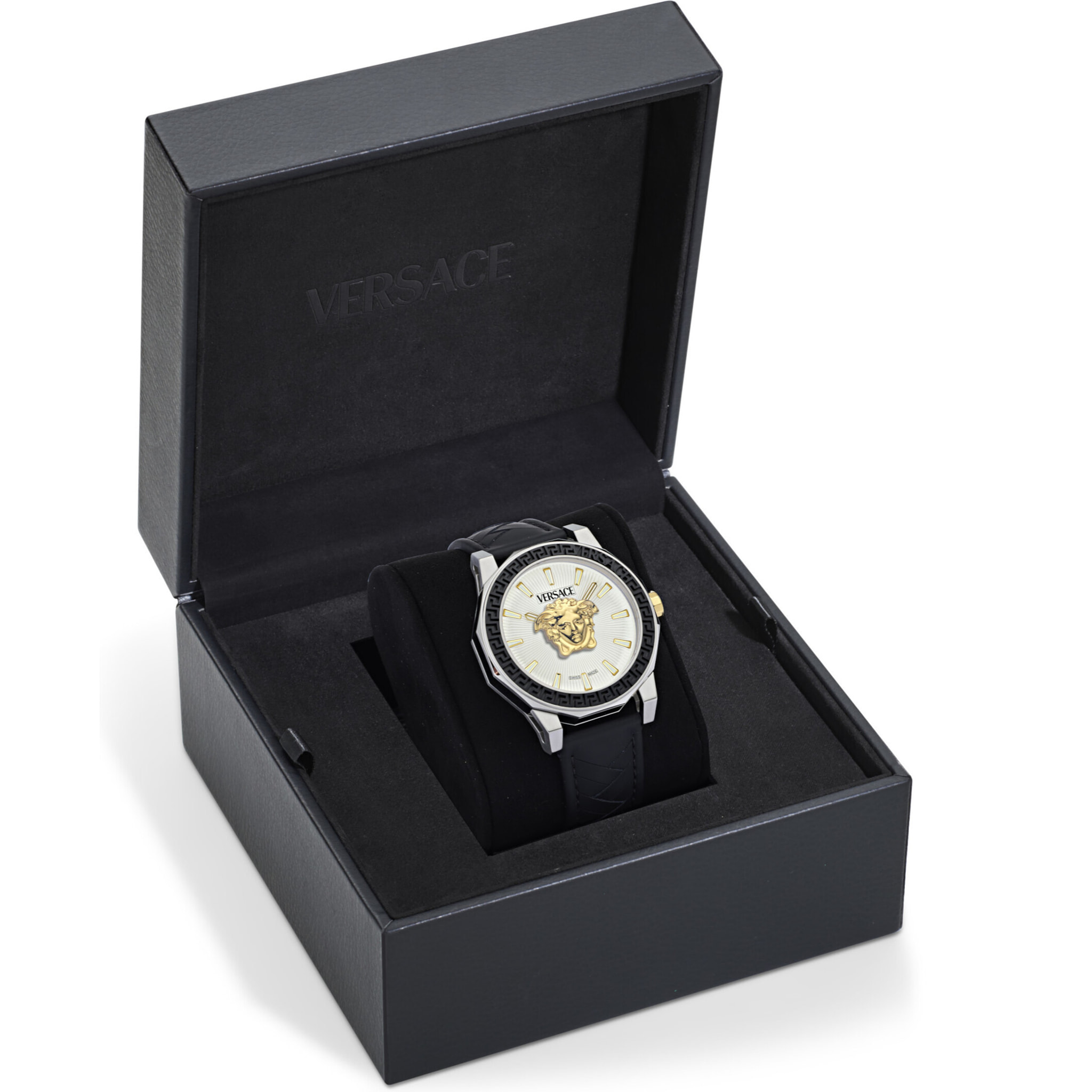 Versace Reloj Analógico De Cuarzo Medusa Deco Gent(Wc-9I)