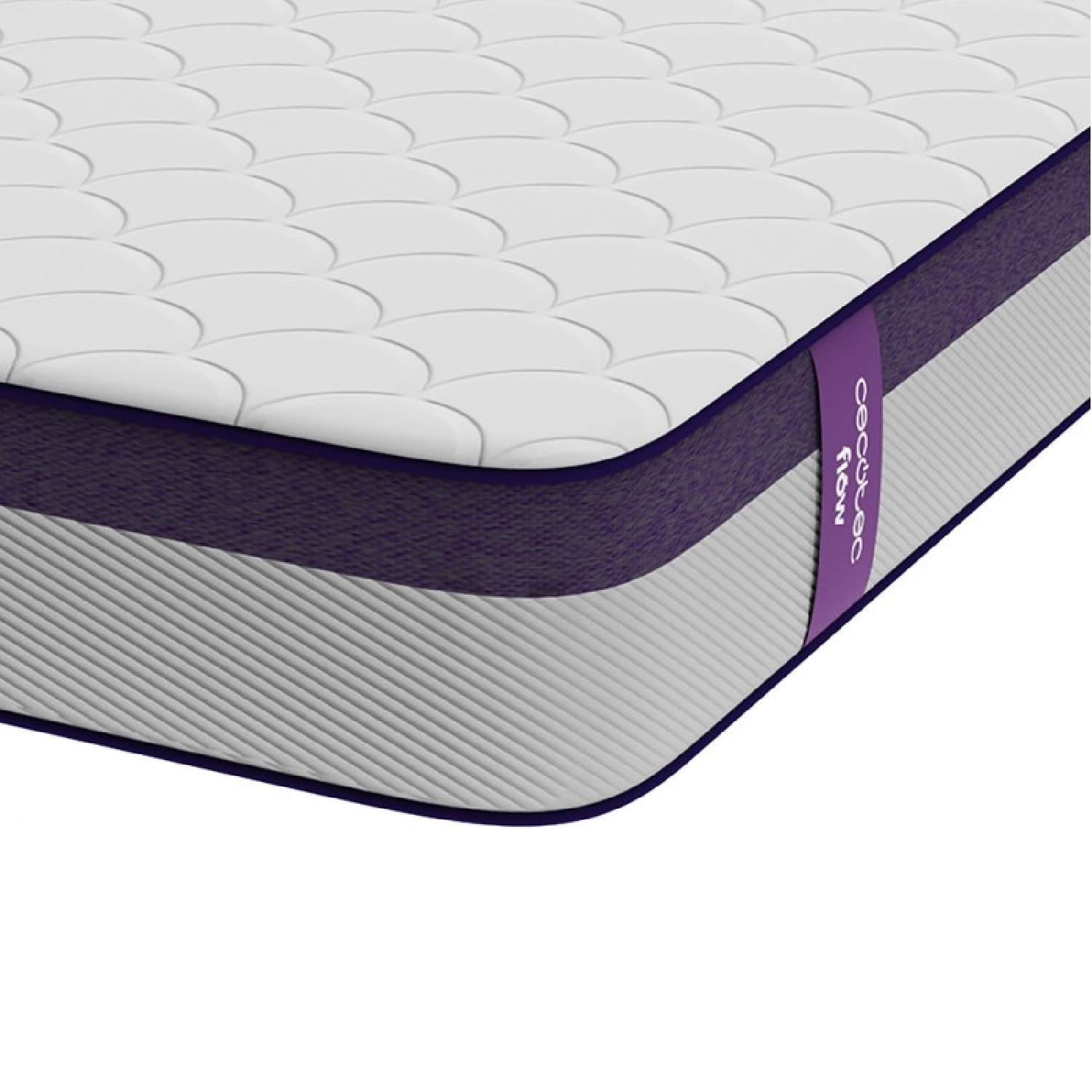 Cecotec Matelas PureVital3900 80x200 Multi couche, 25 cm de hauteur, haute ferme