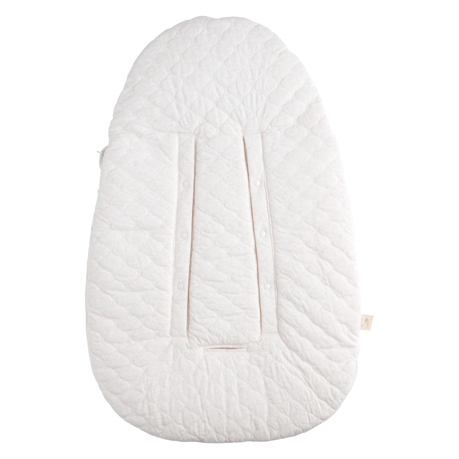 Nid d'ange bébé 5 attaches en coton matelassé