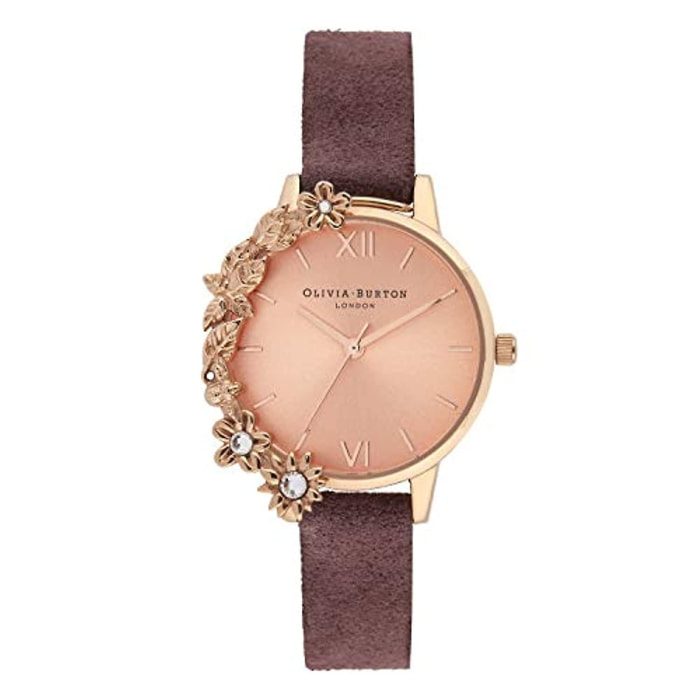 Reloj Olivia Burton OB16CB21 Mujer Analogico Cuarzo con Correa de Piel