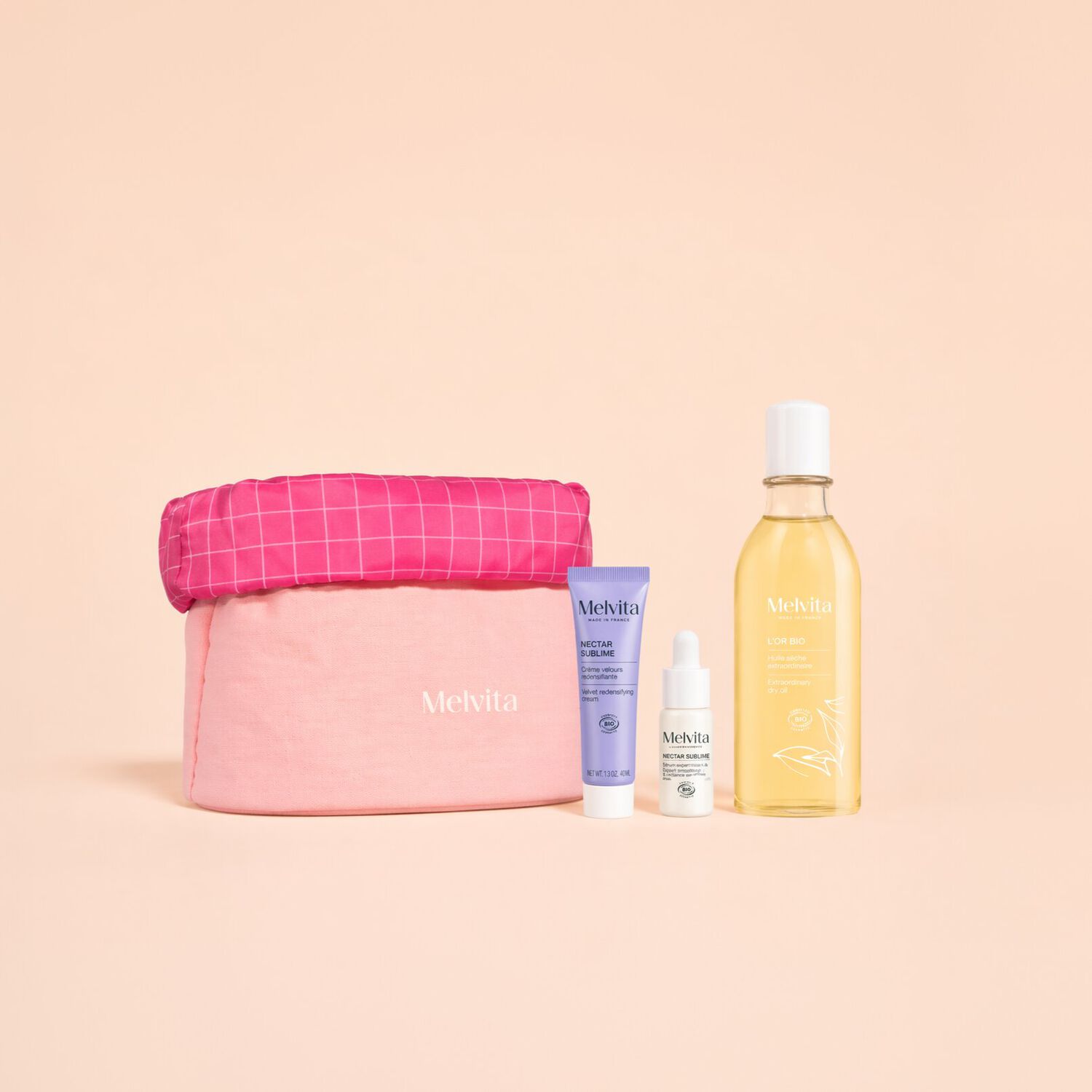 La Rayonnante - Coffret Huile Sèche Or Bio 50ml + 2 Produits