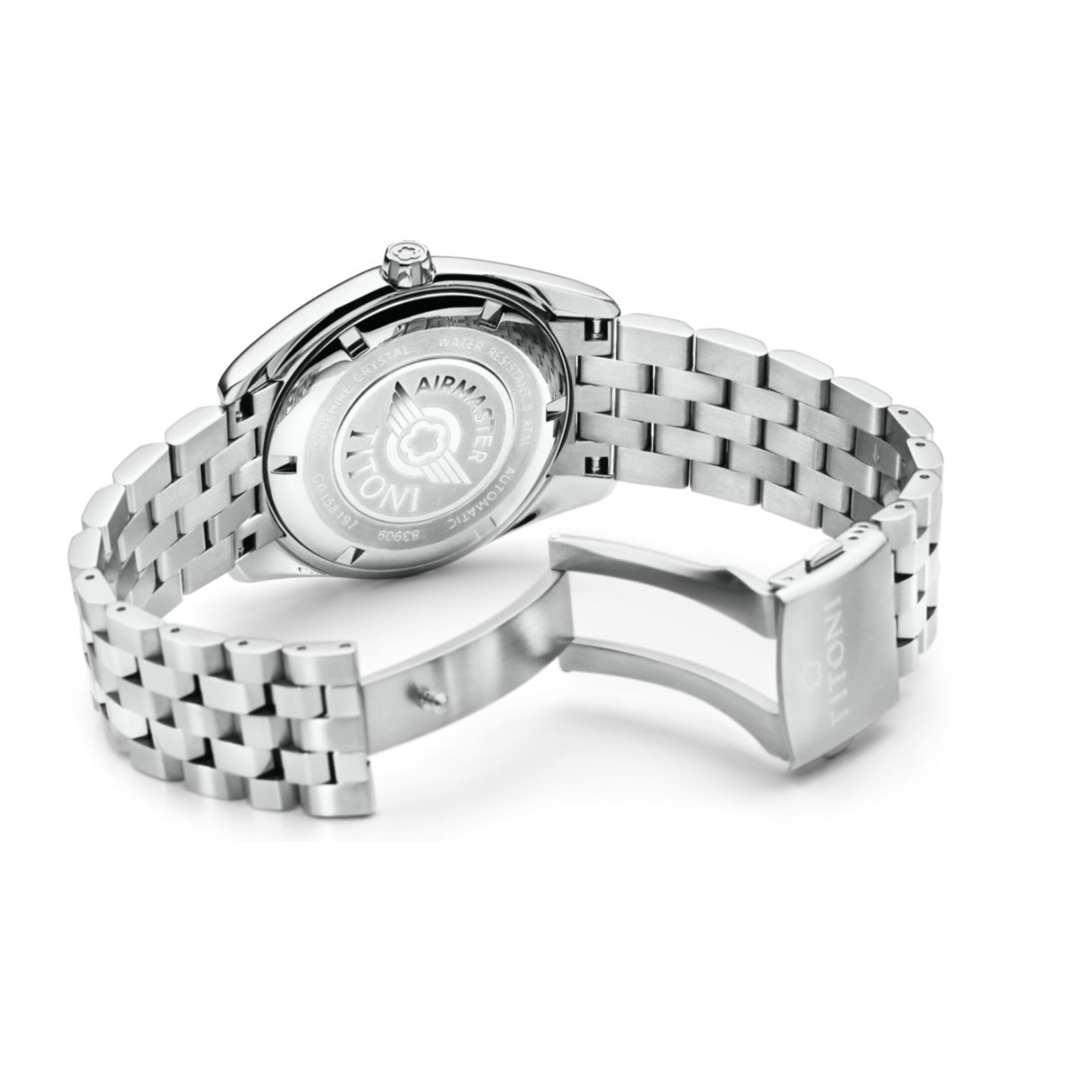 Reloj Titoni 83909S-354 Hombre Analogico Automatico con Correa de Acero inoxidable