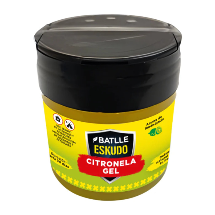 Gel repelente de mosquitos Citronela Batlle Eskudo 125gr NUEVA FÓRMULA