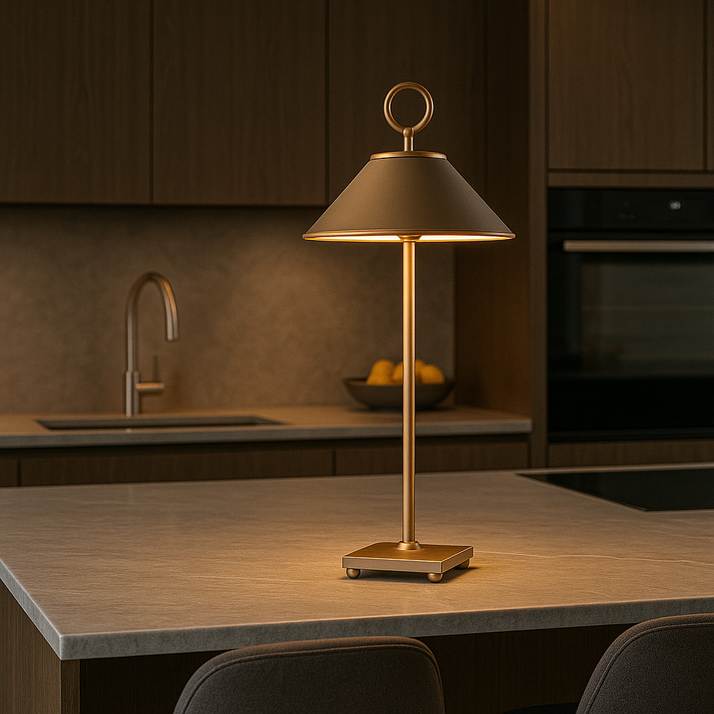 Lampe de table sans fil LED MARAIS H28,4cm