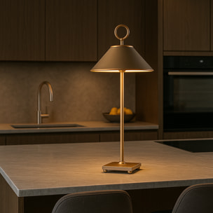 Lampe de table sans fil LED MARAIS H28,4cm