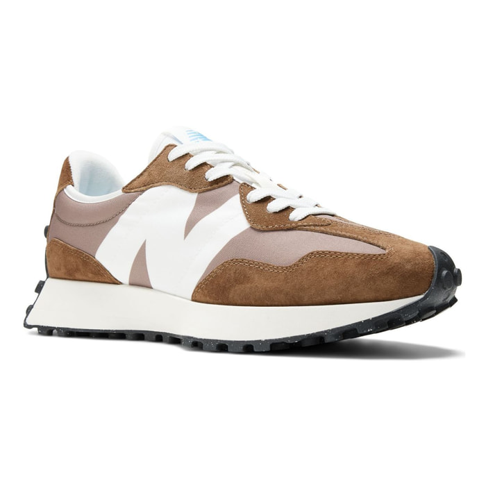 New Balance - sneakers 327 - cuir suédé - marron