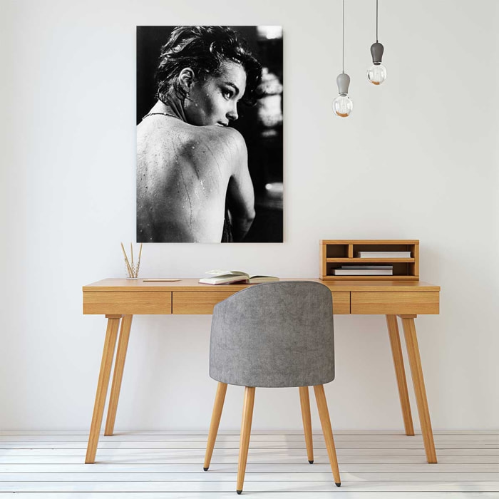 Photo célébrité Romy Schneider intime Tableau alu Dibond