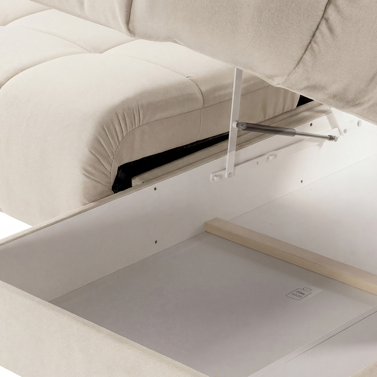 Canapé Tissu Convertible Angle droit Anacapri - 3 Places