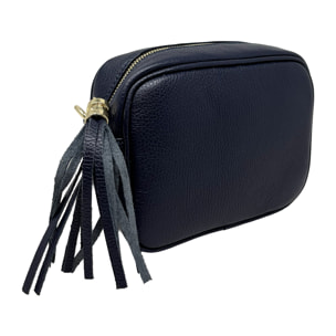 Borsetta a Tracolla Clutch in Vera Pelle Made in Italy