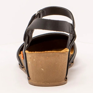 Sandalias 1931 NAPPA BLACK/ I LIVE color Black