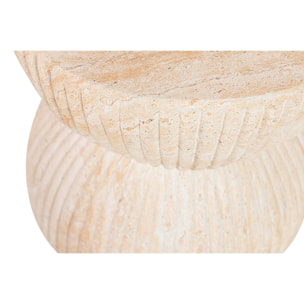 Mesa Auxiliar/taburete Marrón Sedit 38x38x46 Cm