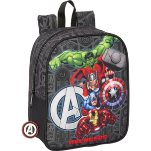 Mochila guarderia adapt.carro avengers "vendetta"