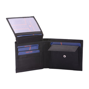 Portafoglio  da uomo In Vera pelle Made in Italy 10x12x3 cm