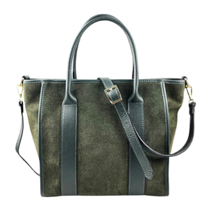 Borsa a mano Cheval Firenze Nina Max F/W Verde Salvia