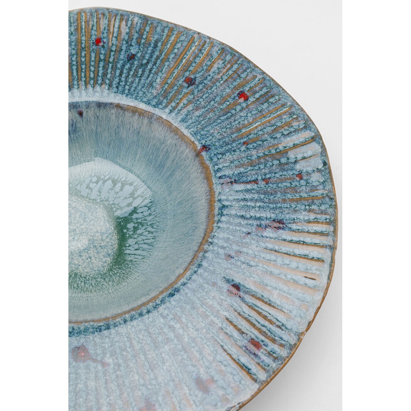 Assiette creuse Mina 26cm bleue Kare Design