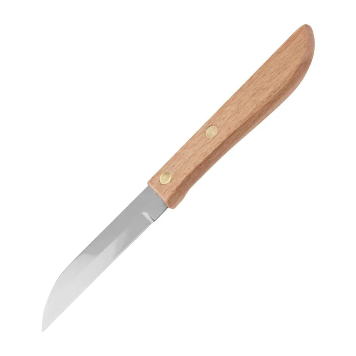 Couteau d'office manche en bois lame de 7,5 cm Nirosta Country