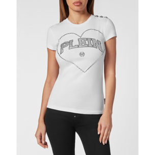 PHILIPP PLEIN Camiseta de corte slim HEART
