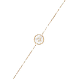 Bracciale U.S. Polo Assn. In metallo placcato oro giallo