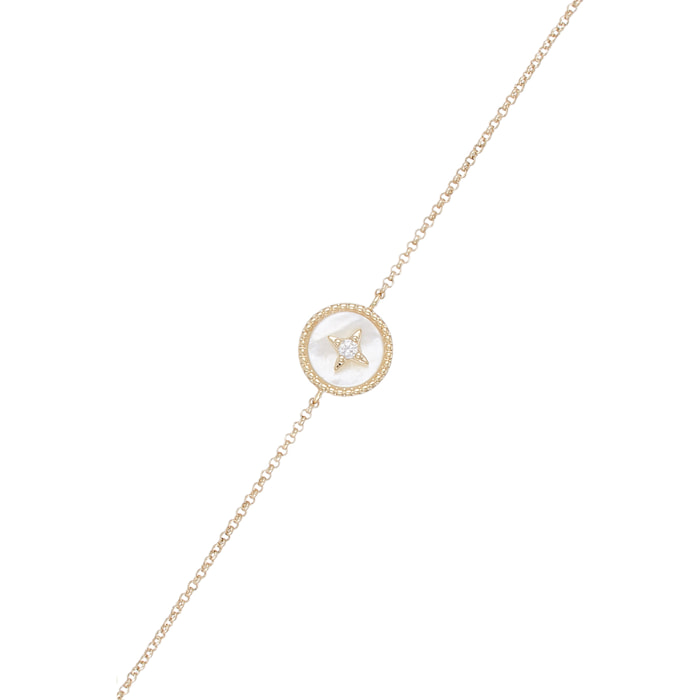 Bracciale U.S. Polo Assn. In metallo placcato oro giallo