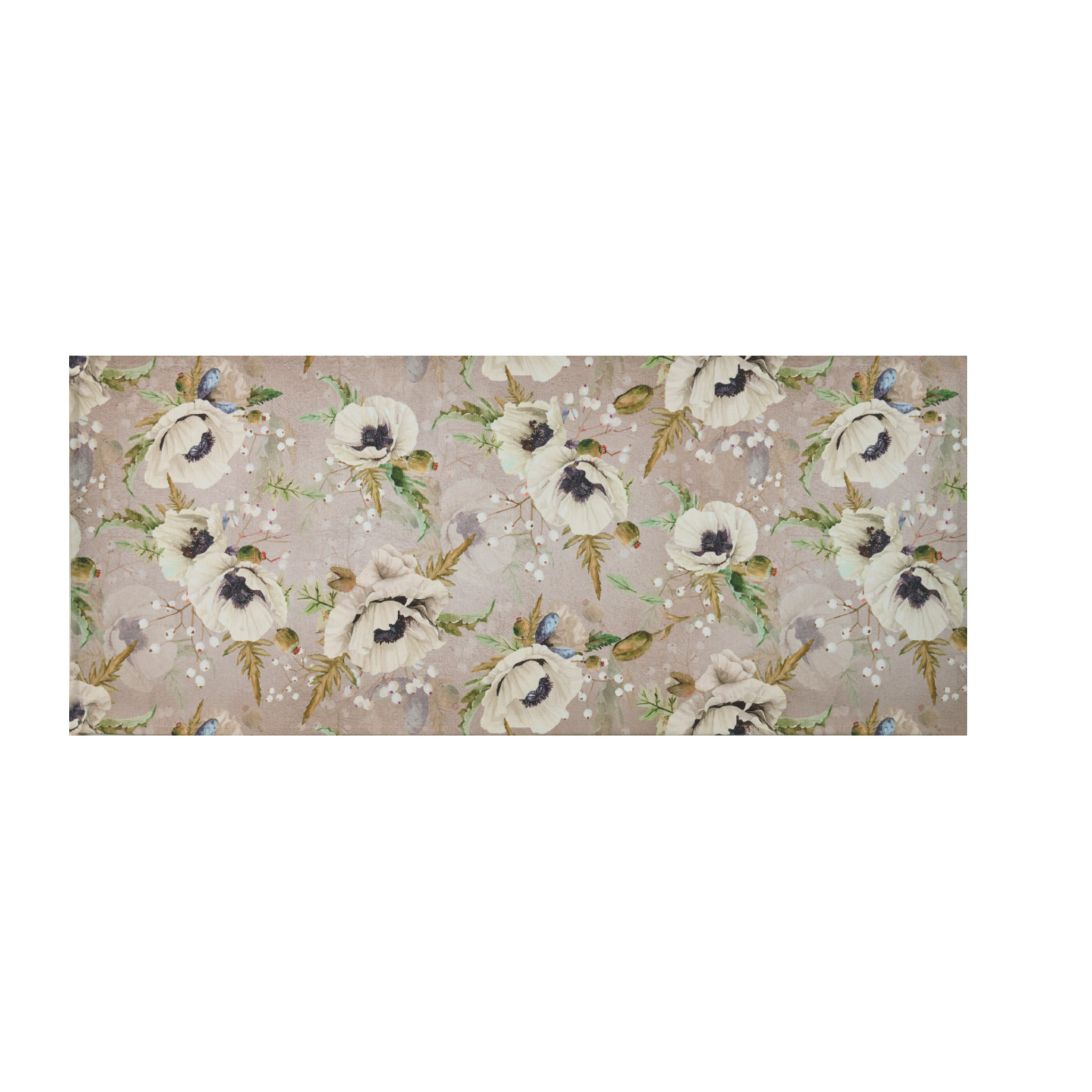 Tappeto Passatoia Cucina Con Retro Antiscivolo Antisfilo Linea Futura Anemoni