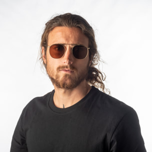 Occhiali da sole marroni PALO ALTO ATLANTA