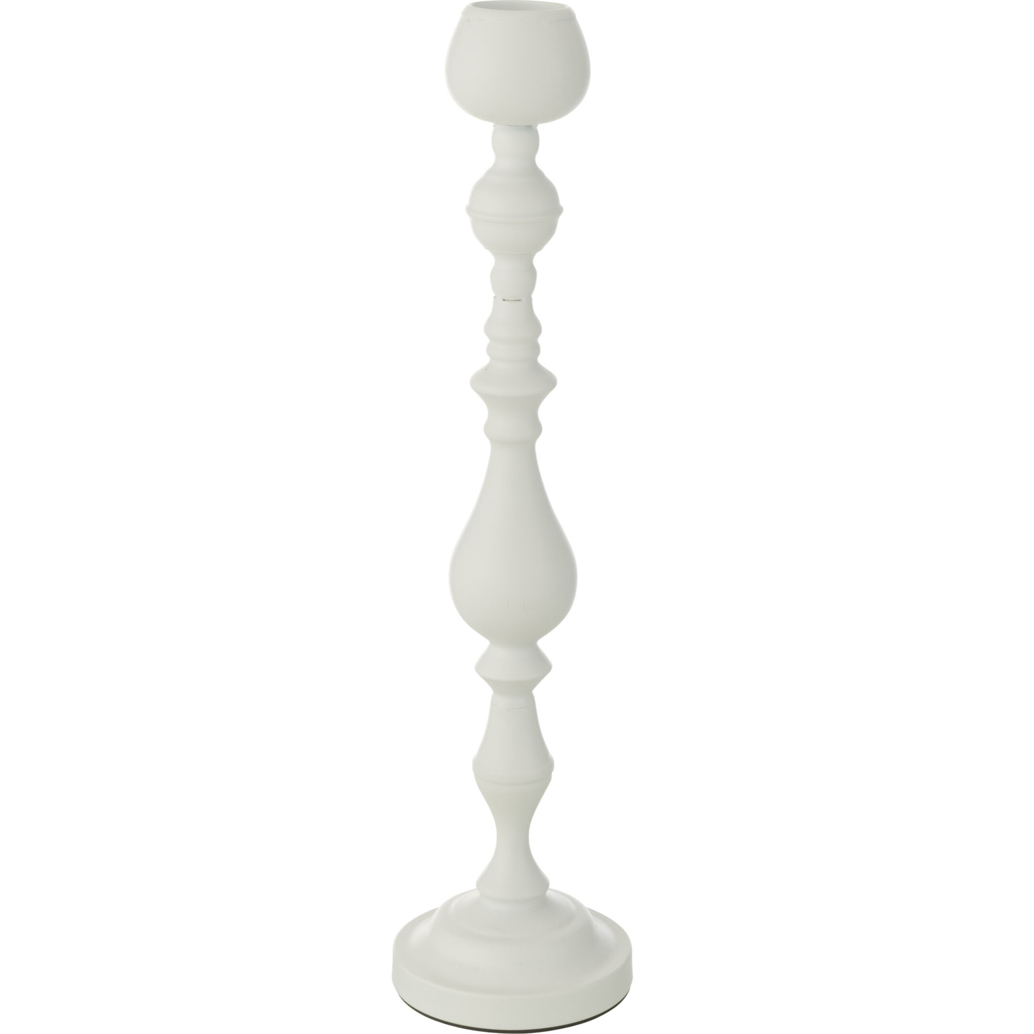 J-Line Photophore Monarchy Metal Blanc Large