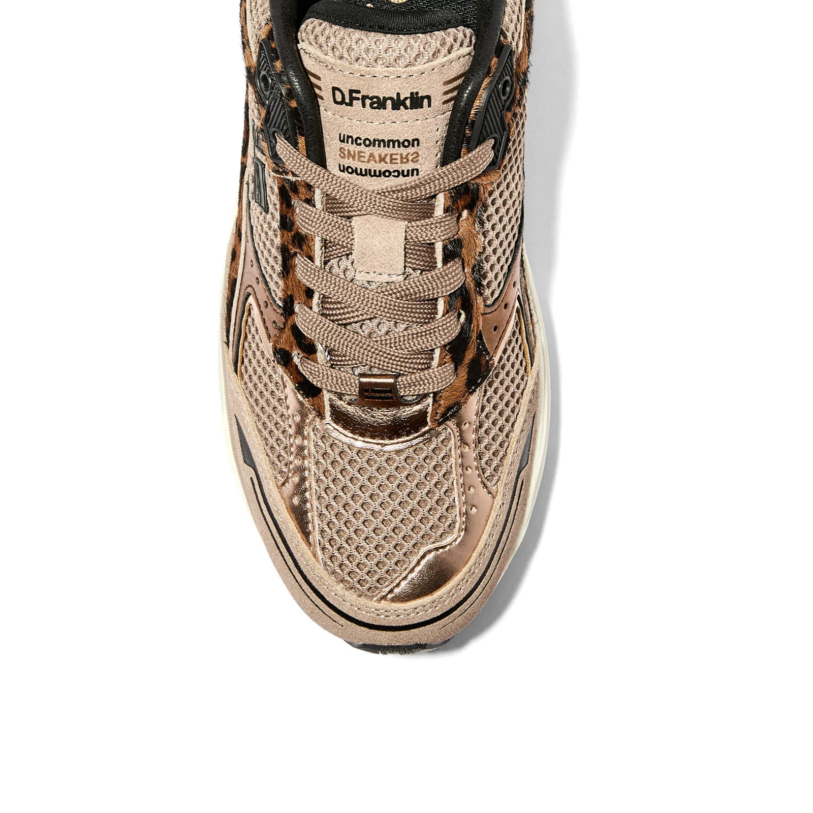 Zapatillas de Mujer 347 con Estampado de Leopardo D.Franklin