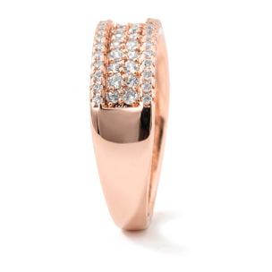 Anillo Rudros acabado oro rosa 18k