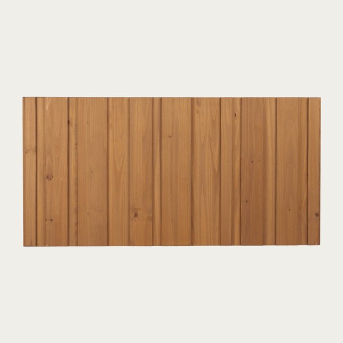 Tête de lit Sandoli -bois massif d'araucaria-couleur nogal 160 x 60 x 80 cm