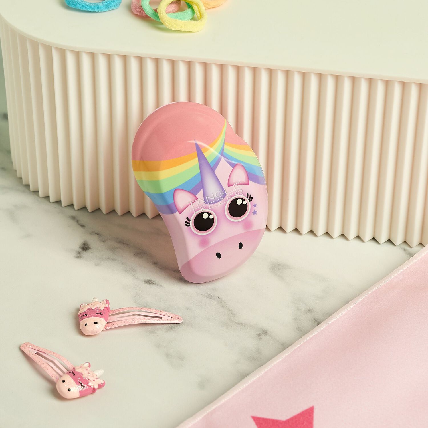 Pink Unicorn - Brosse Enfants