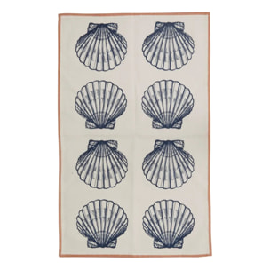 Lot de 3 torchons Oceania 70x45cm en coton