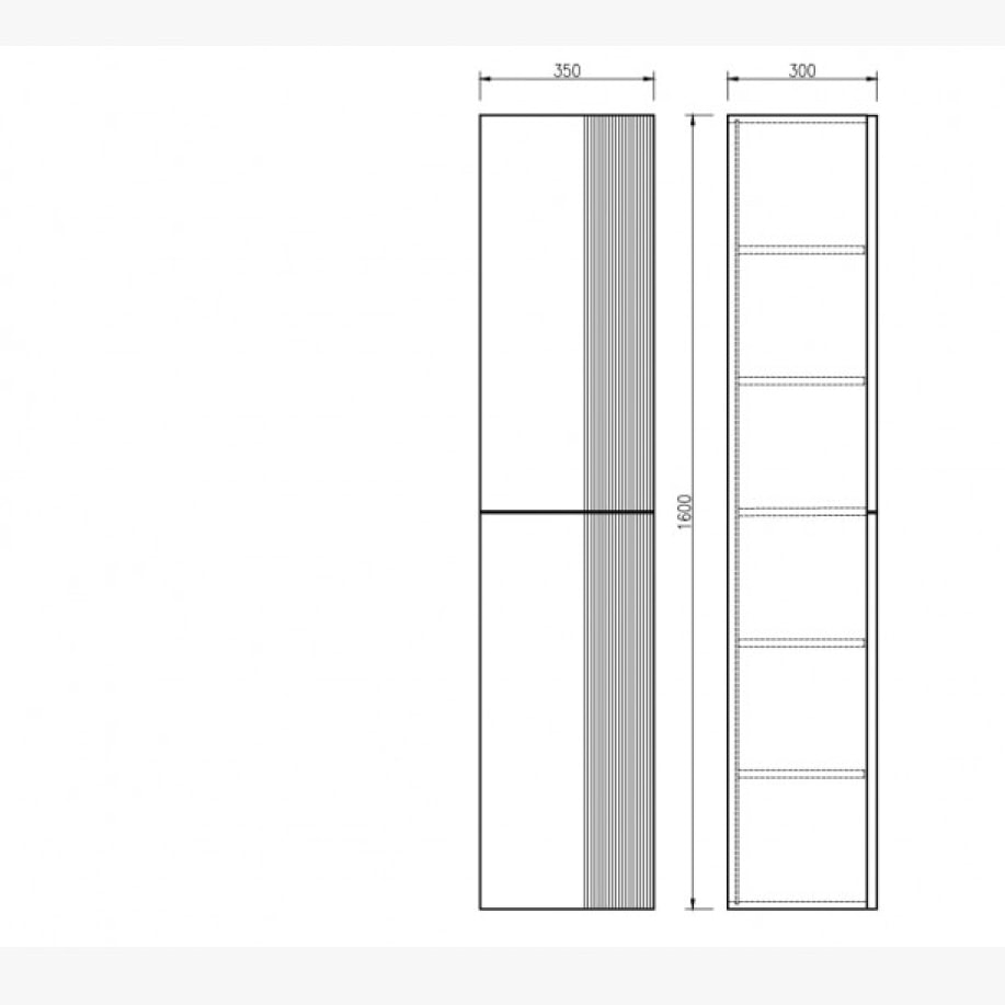 Ensemble meuble de salle de bain 120 cm noir Aqualinea