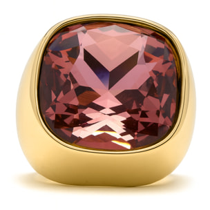 Anillo Ashan acabado oro amarillo 18k