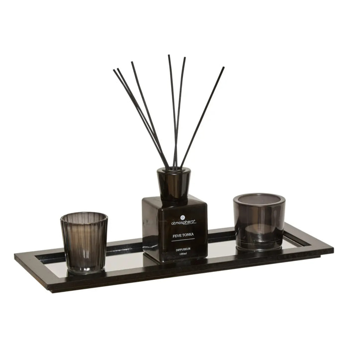 Coffret senteur Lucio l.36cm noir