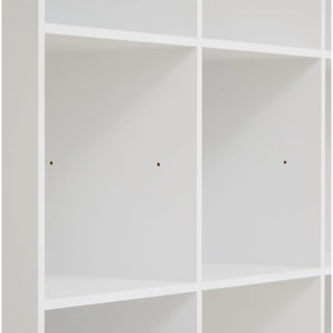 Étagère 9 cases "Mix N' Modul" blanc