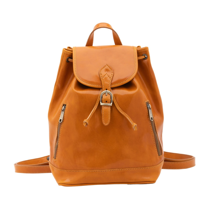 Borsa a spalla da donna - Modello False - 100% pelle artigianale - 25.0 x 32.0 x 14.0 cm