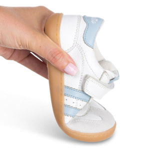 Barefoot Blanco-Celeste con Bandas – Chetto