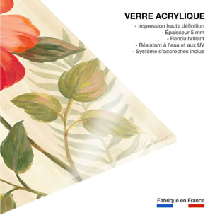 Tableau Diamant d'hibiscus Tableau plexiglas