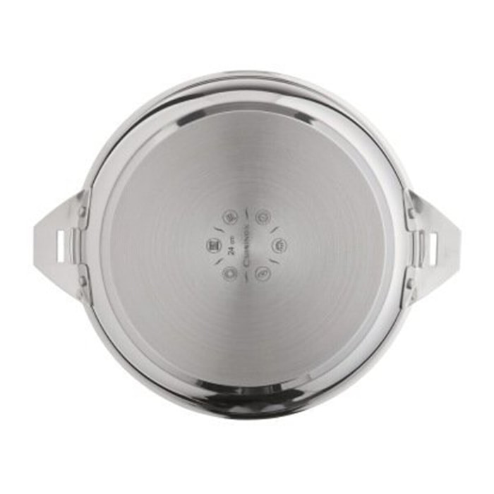 Eclipse - Wok 28cm inox