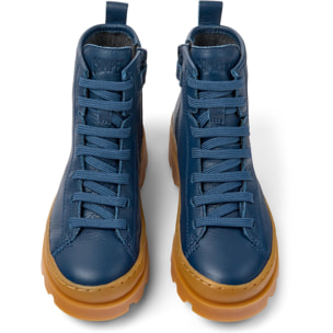 CAMPER Brutus - Botines Azul Infantil Unisex