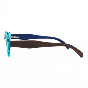Gafas de Sol Feler 1617-4 Polarizadas de Madera Unisex 54 mm