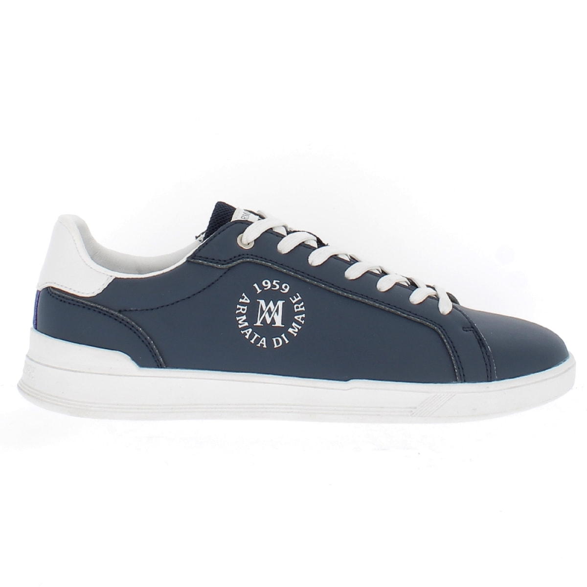 Armata di Mare Scarpe Uomo Sneakers Casual Stringate Basse con Soletta Rimovibile in Memory Foam AMU SS23D321 Navy