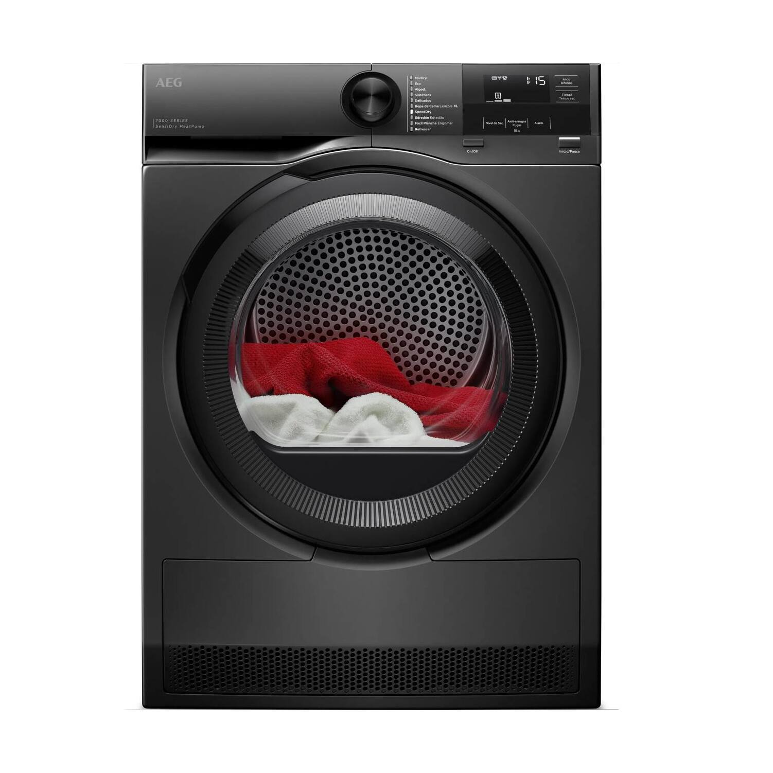 AEG Secadora con Bomba de Calor Serie 7000 SensiDry® de 8 kg TO7G8ABOBR
