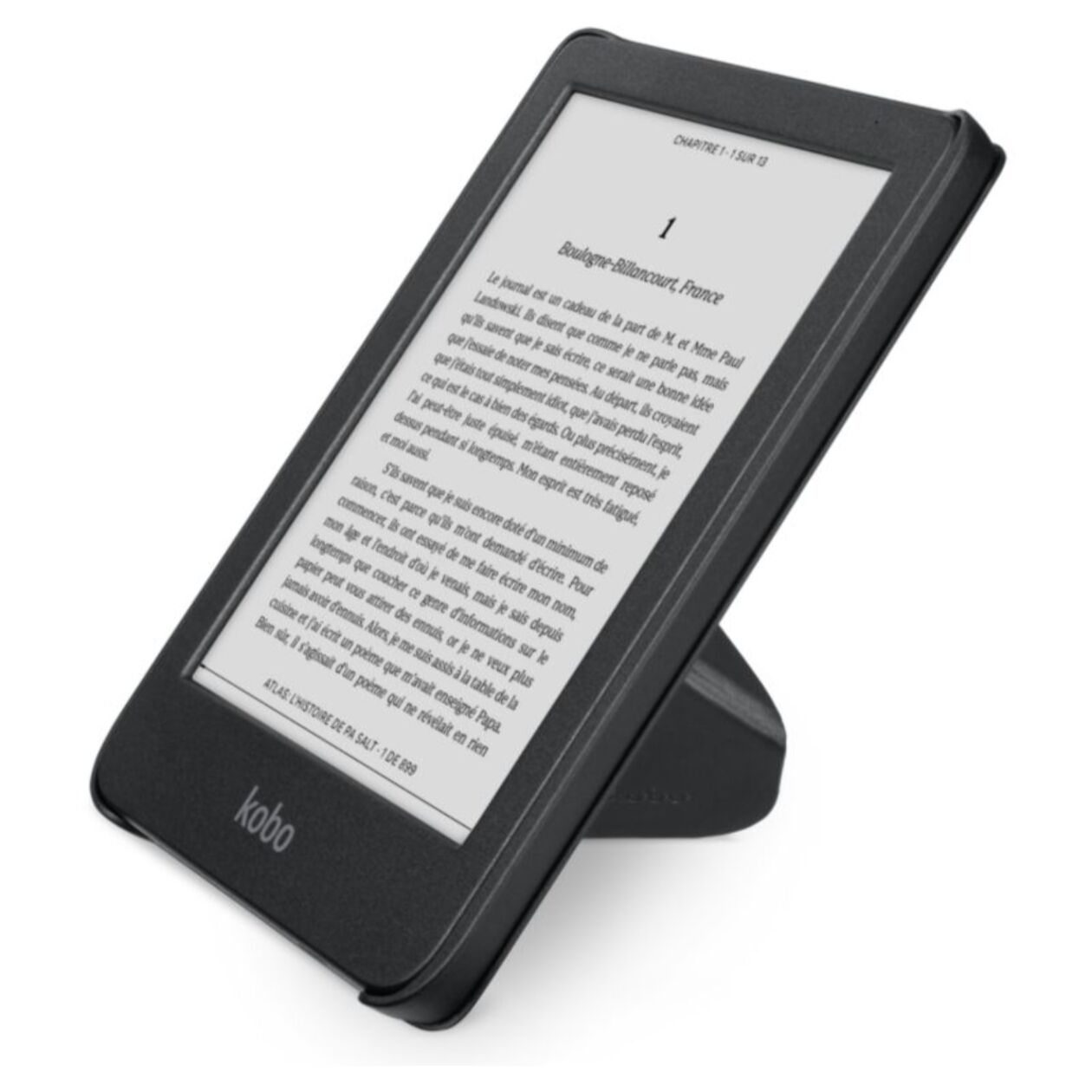 Pochette KOBO Clara Colour/BW Sleepcover Noire