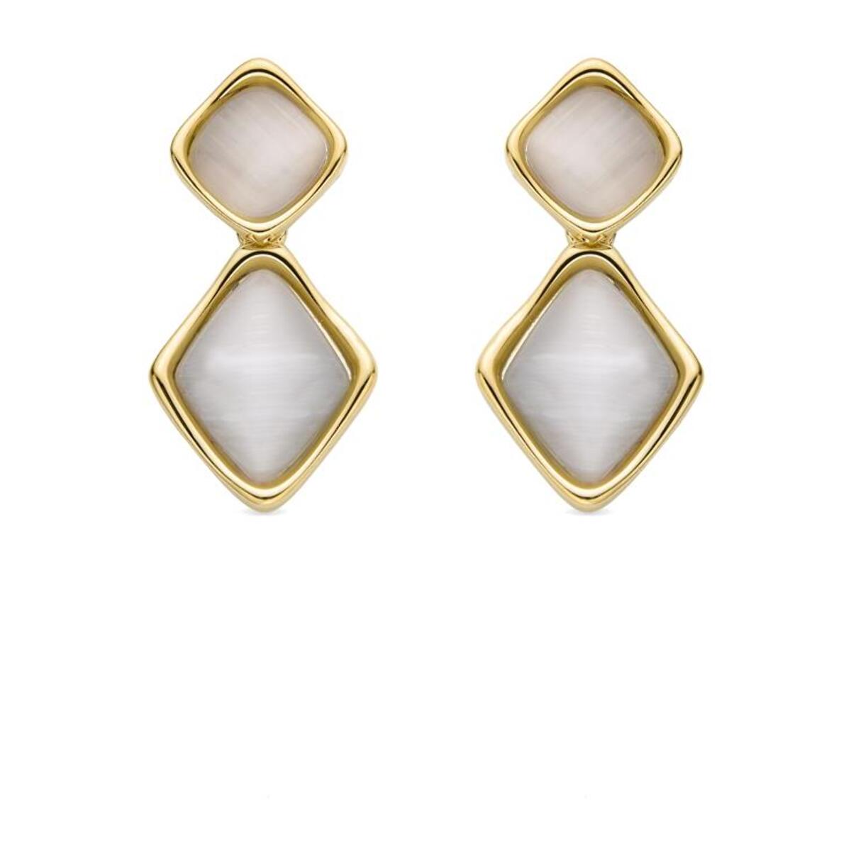 Pendientes Lux by Lux acabados en oro amarillo de 18kts