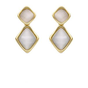 Pendientes Lux by Lux acabados en oro amarillo de 18kts