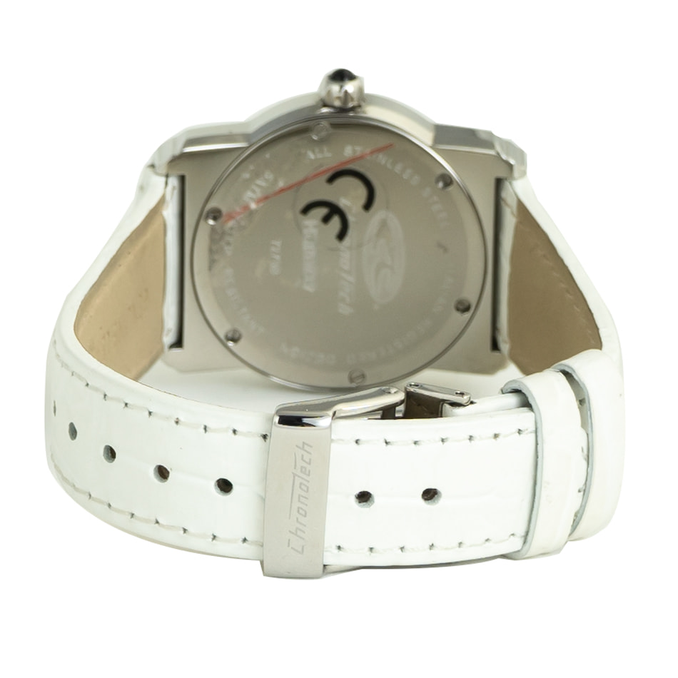 Reloj Chronotech CT7279B-06 Mujer Analogico Cuarzo con Correa de Piel