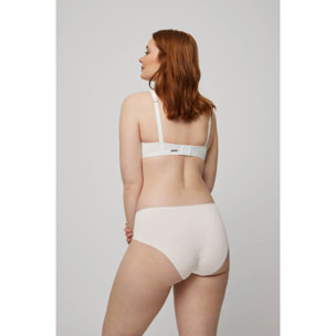 Mutandina contenitive con finiture bianche invisibili