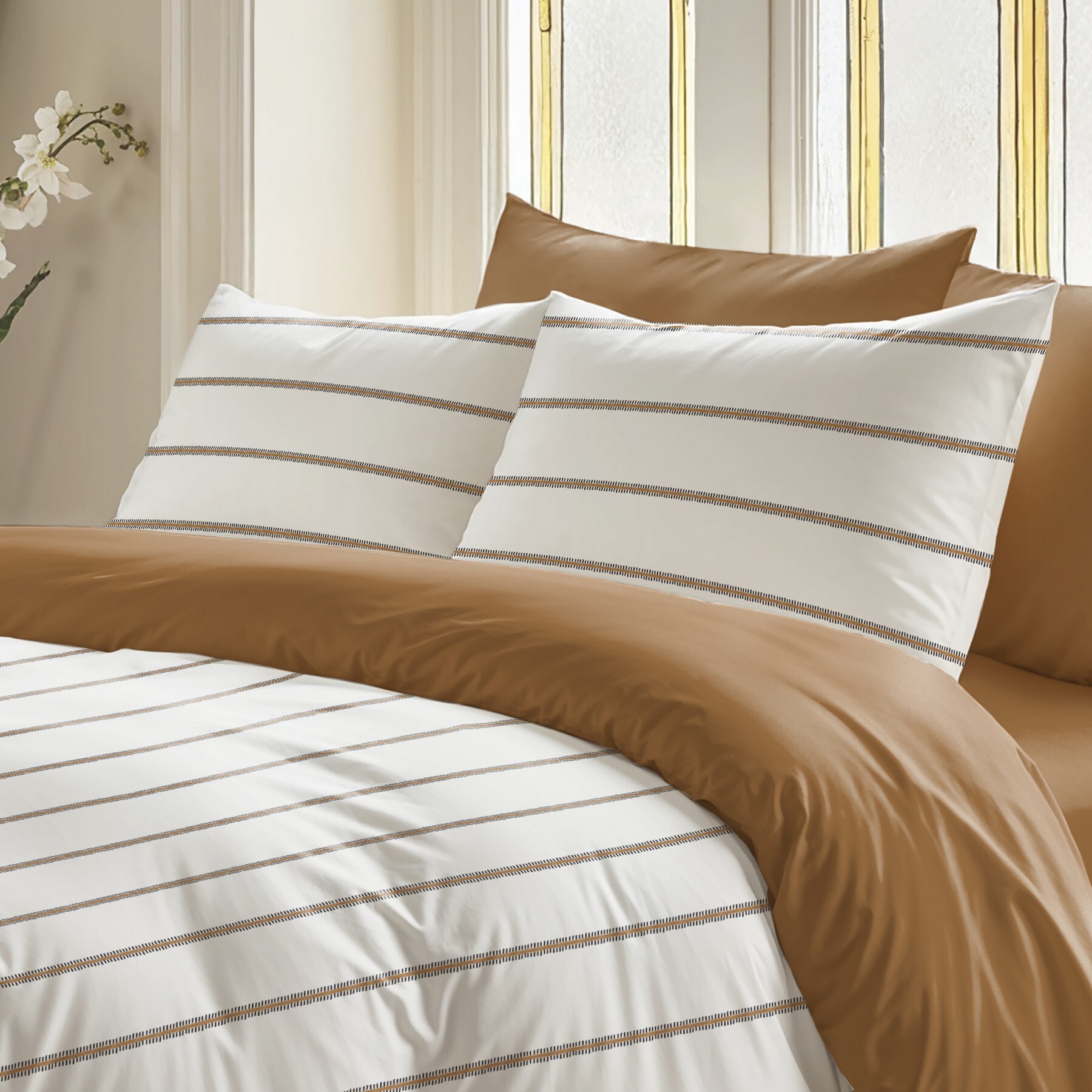 Funda de Almohada Laroa ochree